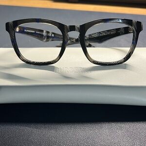 Burberry Black and Gray Eyeglasses